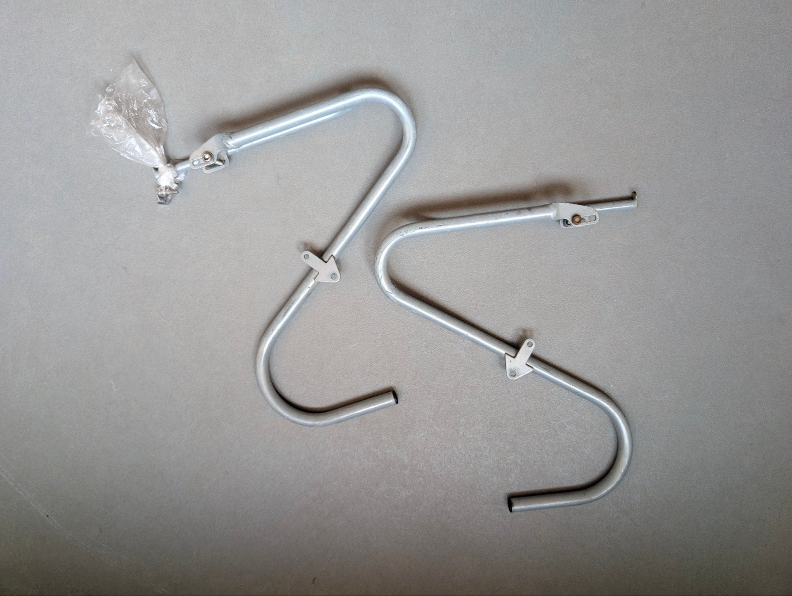 Tubus duo lowrider voordrager zilver, Fietsen en Brommers, Fietsaccessoires | Bagagedragers, Ophalen of Verzenden, Gebruikt