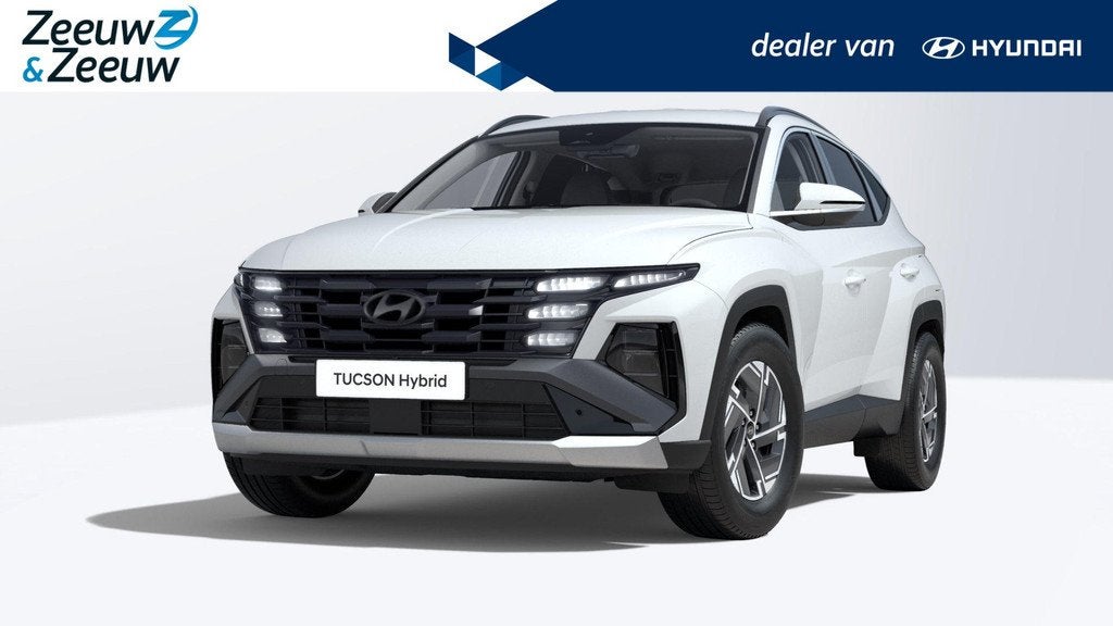 Hyundai Tucson 1.6 T-GDI HEV Comfort Smart | HOGE KORTING! |, Auto's, 12 maanden, 4 cilinders, Leder en Stof, Zwart