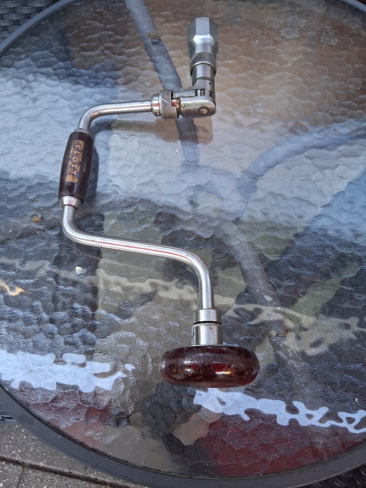 Vintage Flott ratelboor - Handboor, Ophalen