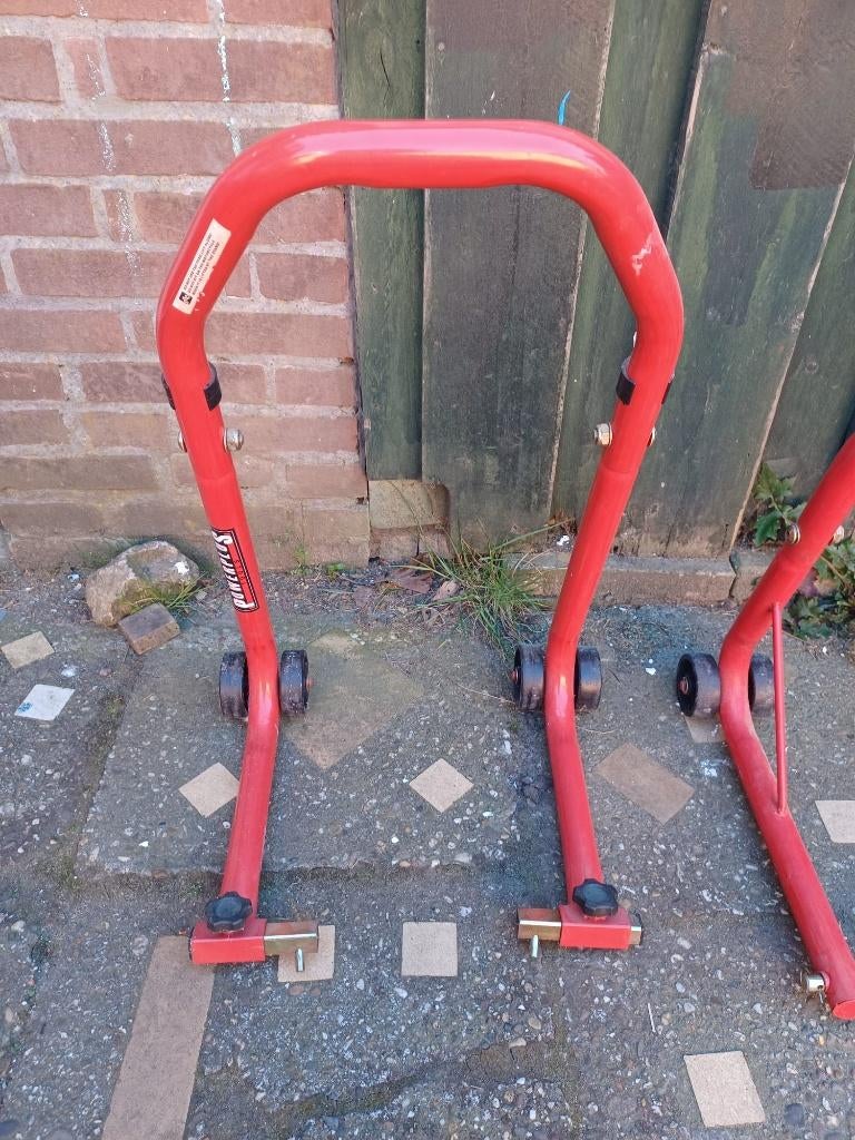 paddockstand voor en achter, Motoren, Accessoires | Onderhoudsmiddelen, Ophalen