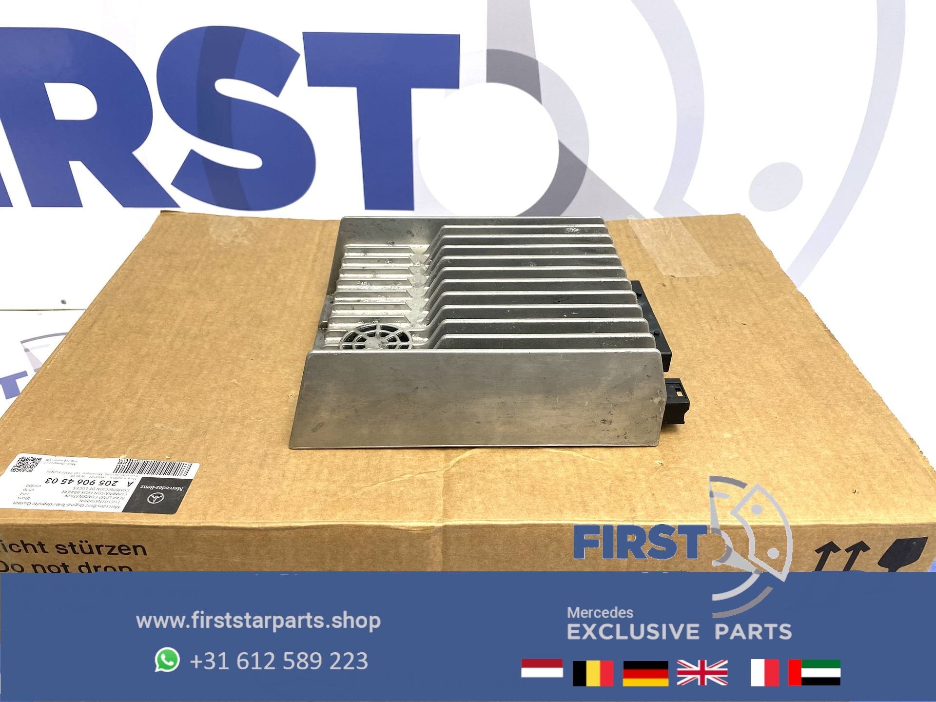 A2048706690 HARMAN BECKER VERSTERKER Mercedes Benz C KLASSE, Auto diversen, Ophalen of Verzenden, -, -, -