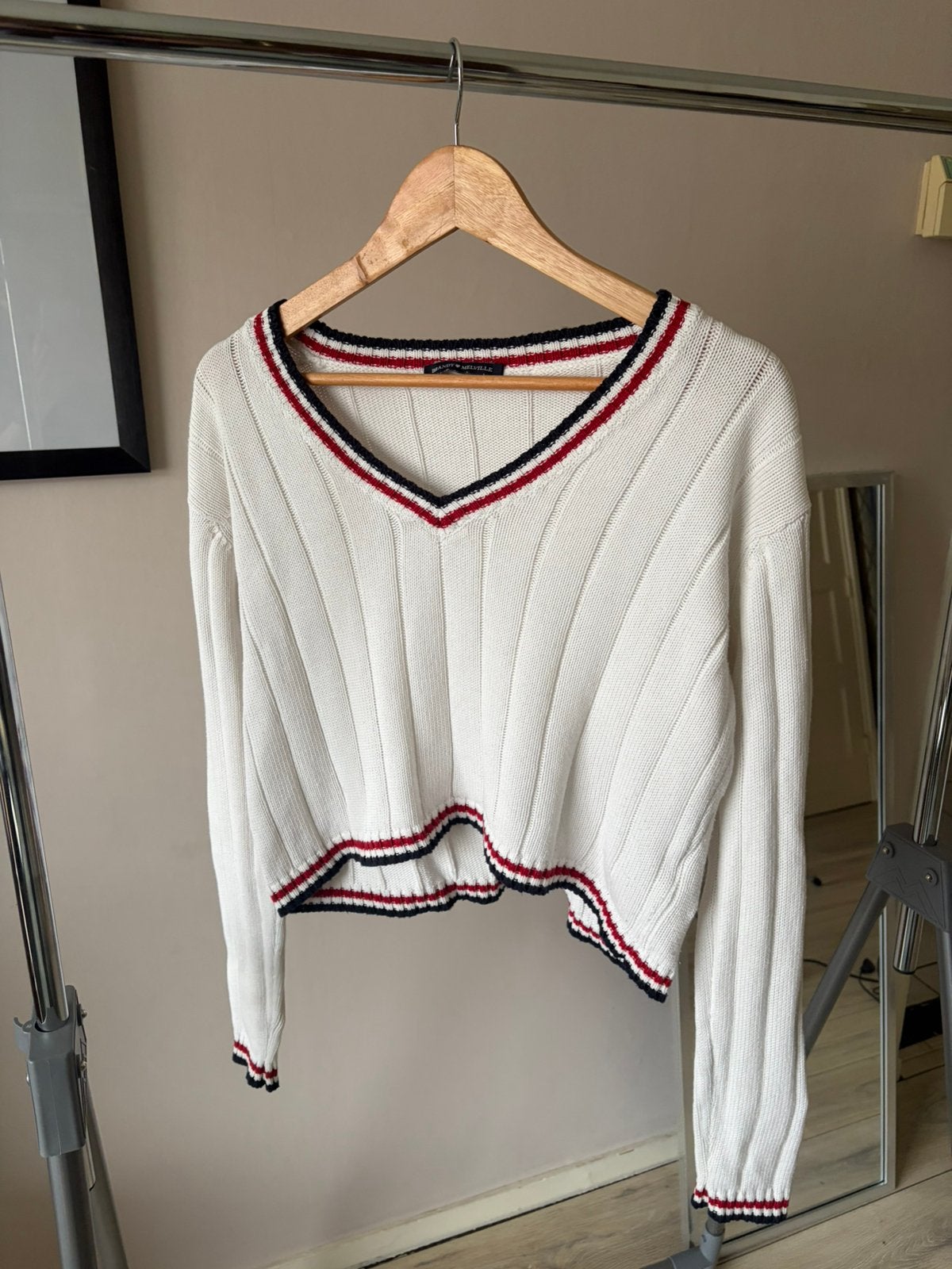 Brandy Melville trui universele maat (36 / S ), Ophalen of Verzenden, Zo goed als nieuw, Maat 36 (S), Wit