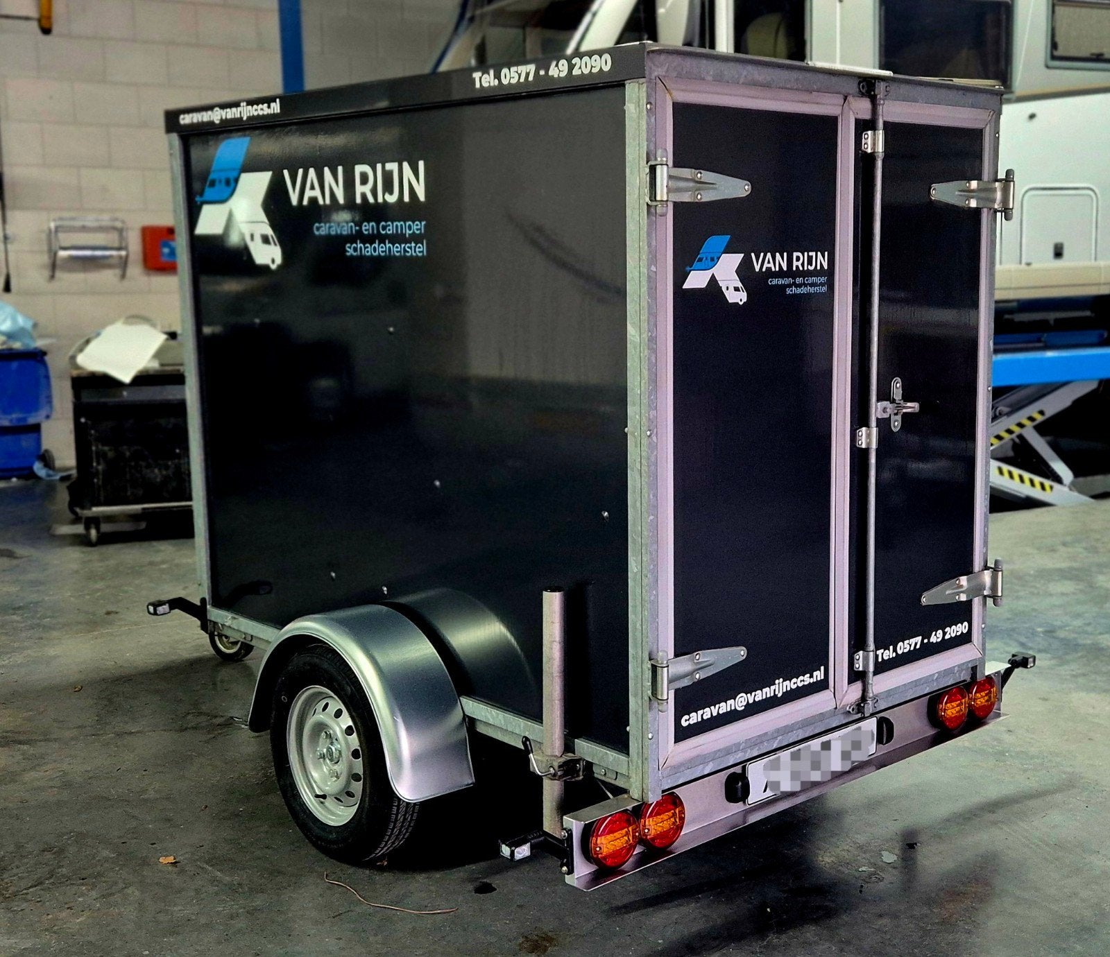 Motor kar / motortrailer / aanhanger verhuur., Ophalen of Verzenden