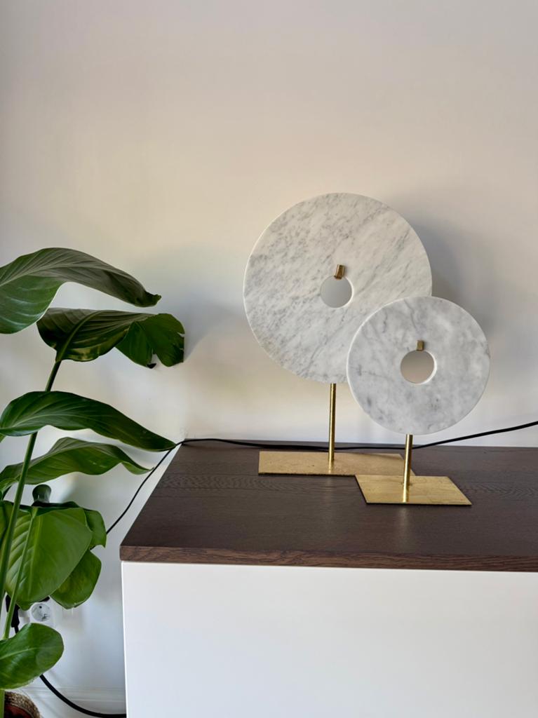 Richmond Decoratieve Standaard Alina Marmerlook Set, Huis en Inrichting, Woonaccessoires | Overige, Zo goed als nieuw, Ophalen of Verzenden