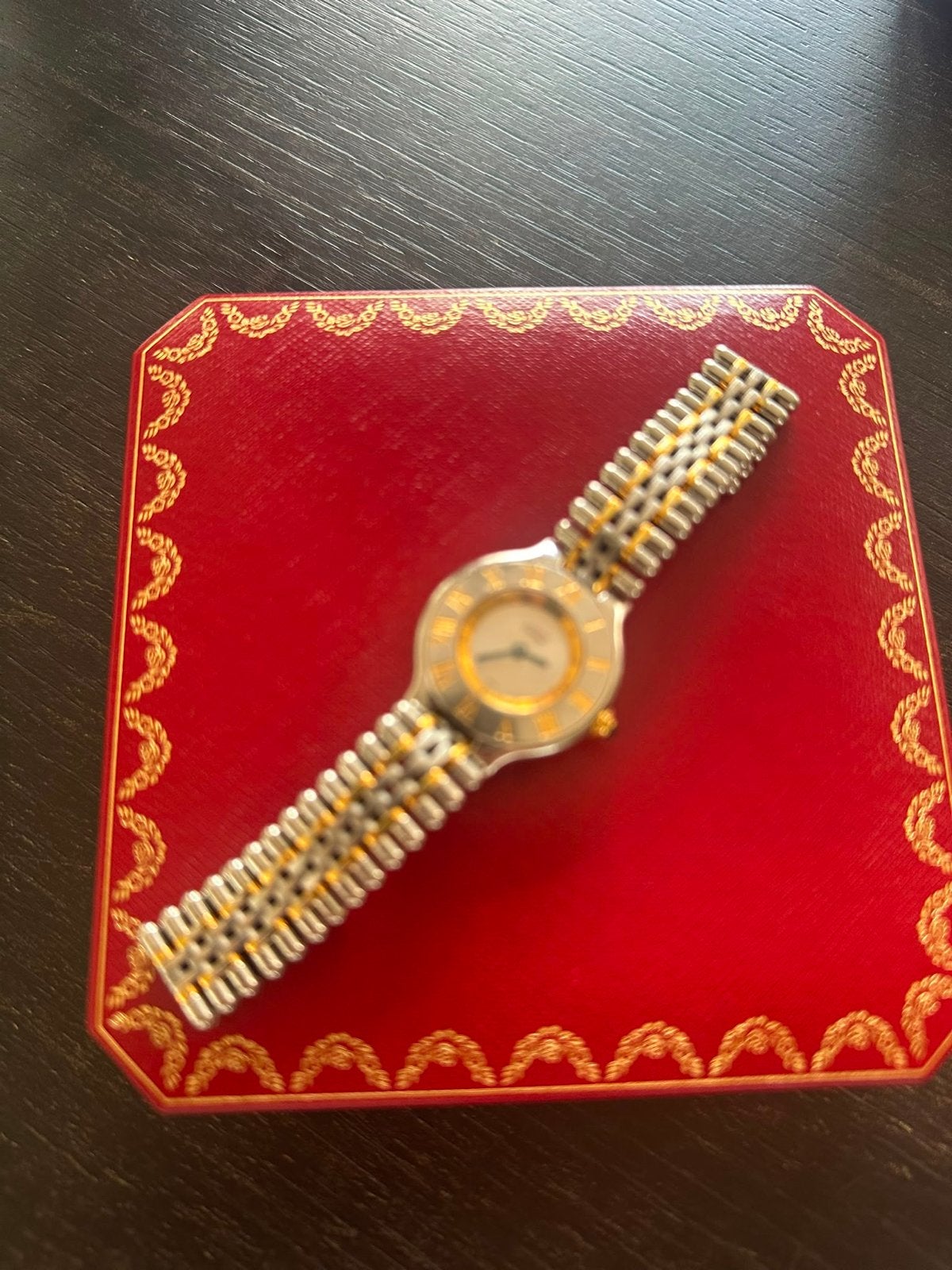 Cartier Must 21 Dames Horloge - Zeer Net en Compleet, Overige merken, Staal, Gebruikt, Staal