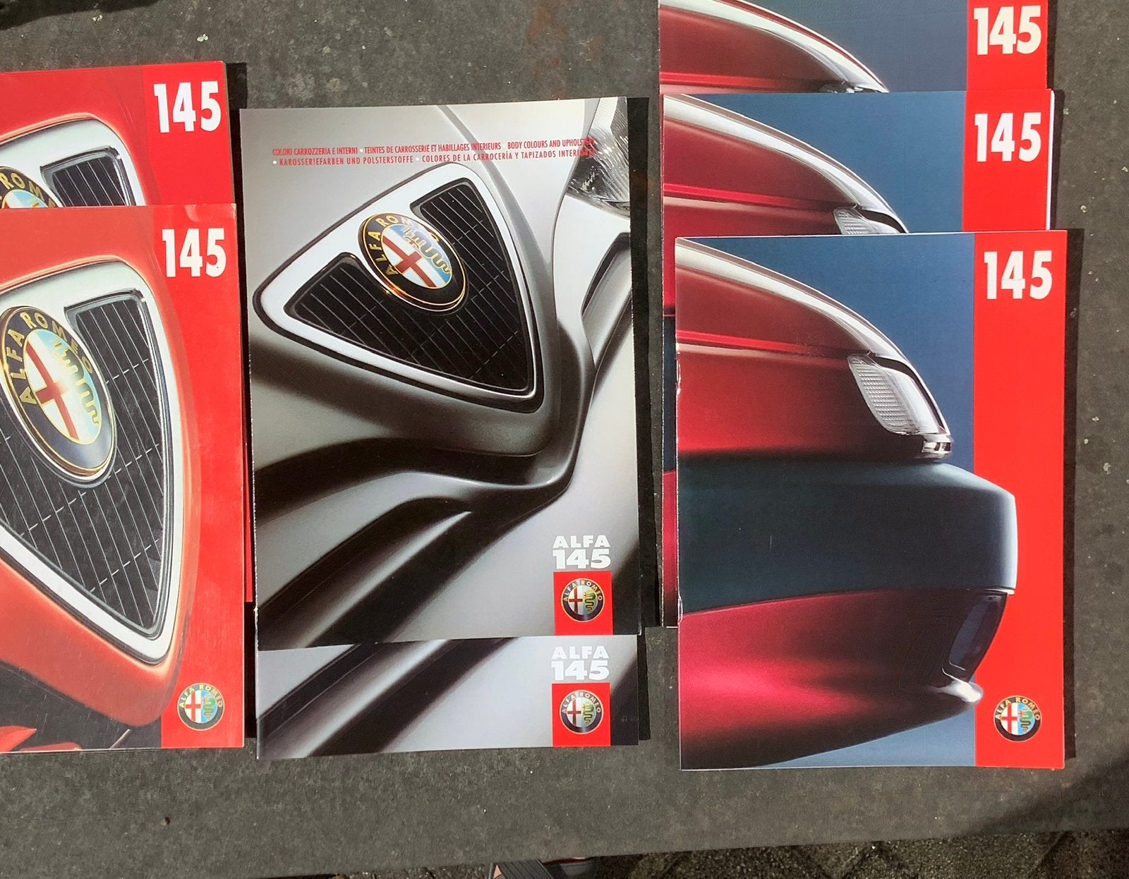 Alfa romeo 145 folders, Ophalen of Verzenden, Zo goed als nieuw, Alfa Romeo