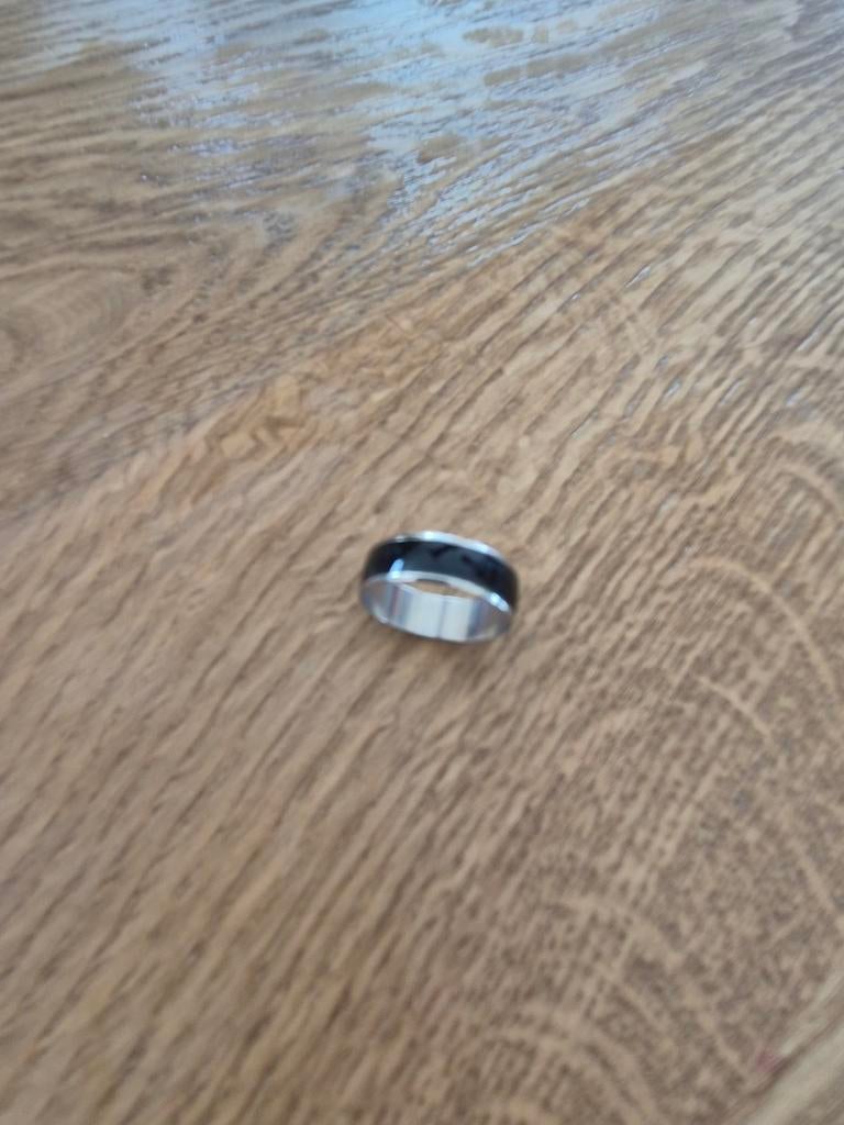 Stemming ring - Verkleurt met je emoties - Maat Medium, Gebruikt, Overige kleuren, Ophalen of Verzenden, Dame of Heer