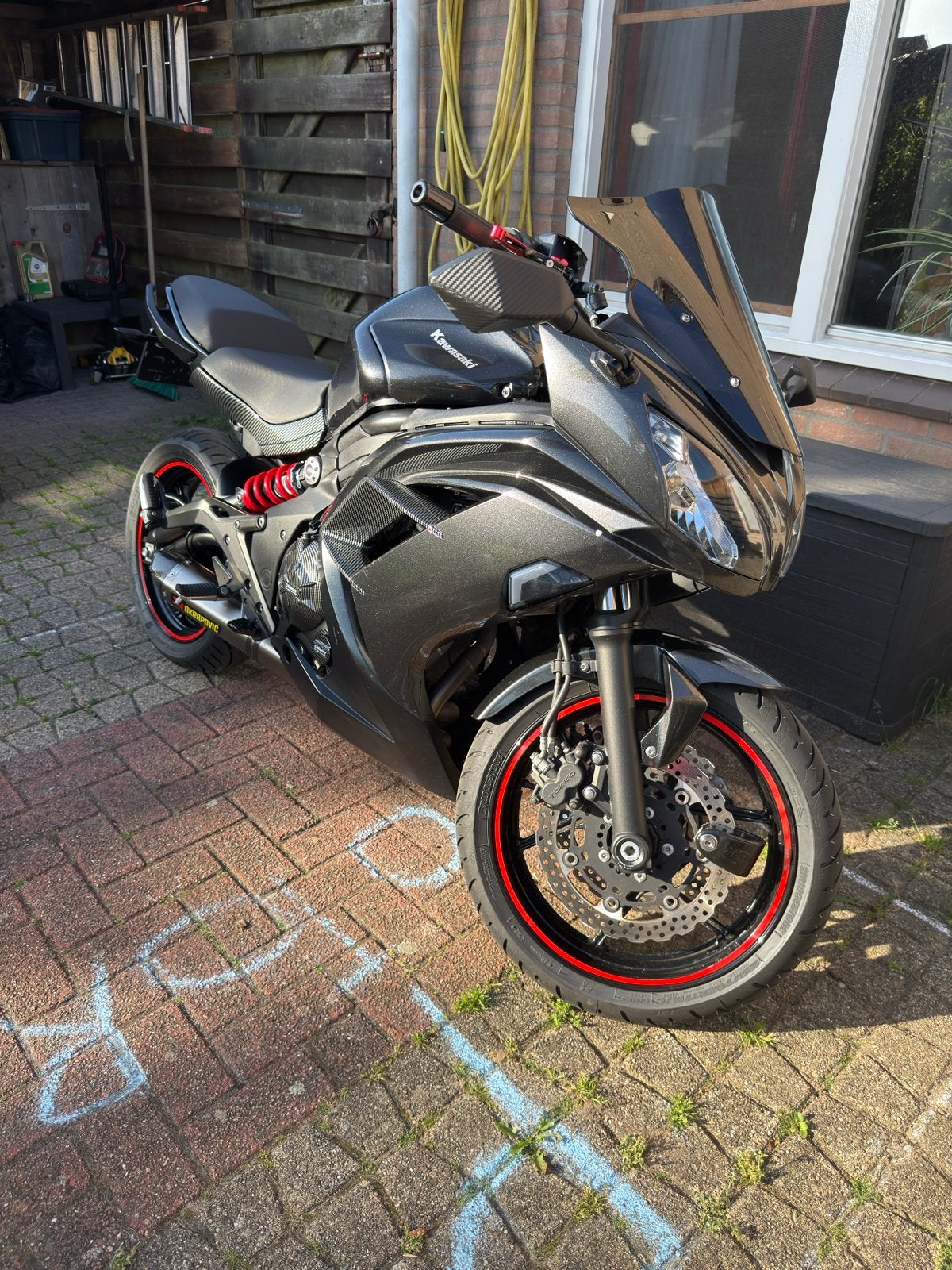 Kawasaki ER6F 2016 ABS - Lage km, 650CC, 2 cilinders, Sportuitlaat, Occasion, Motorrijbewijs A