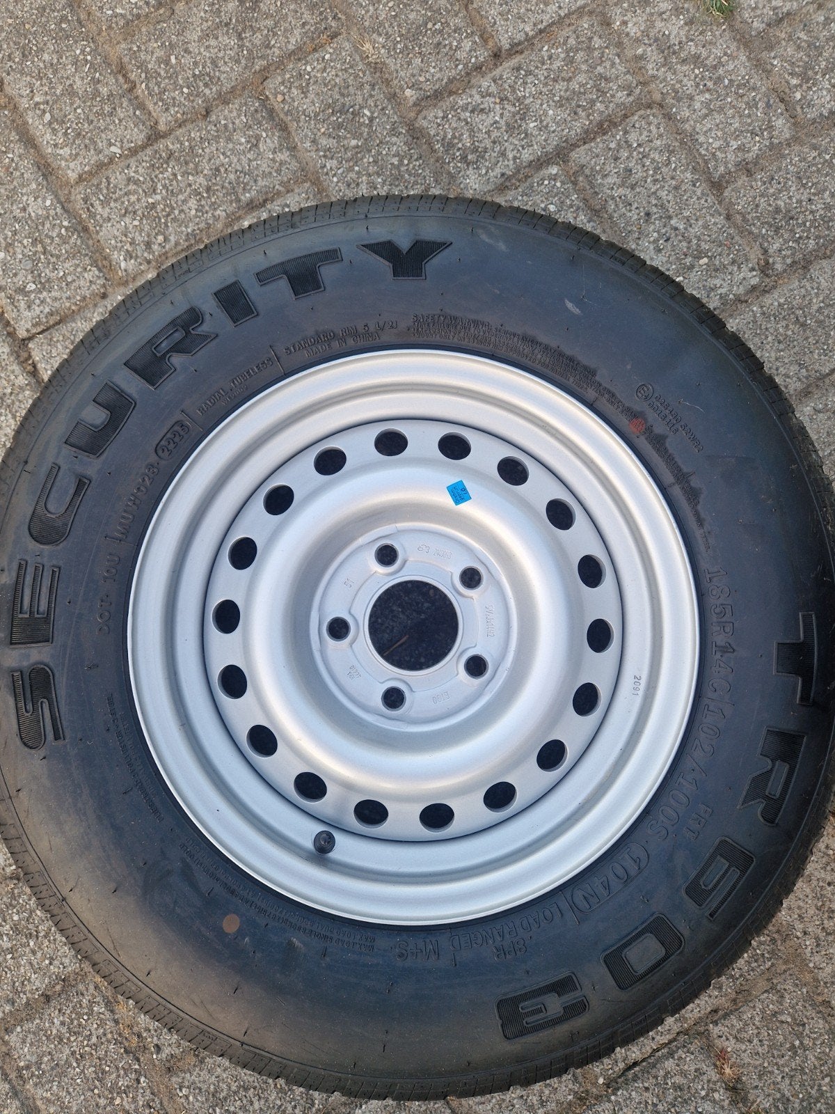 Origineel (reserve)wiel voor Weinsberg Caravan 185R14C, Ophalen, Nieuw