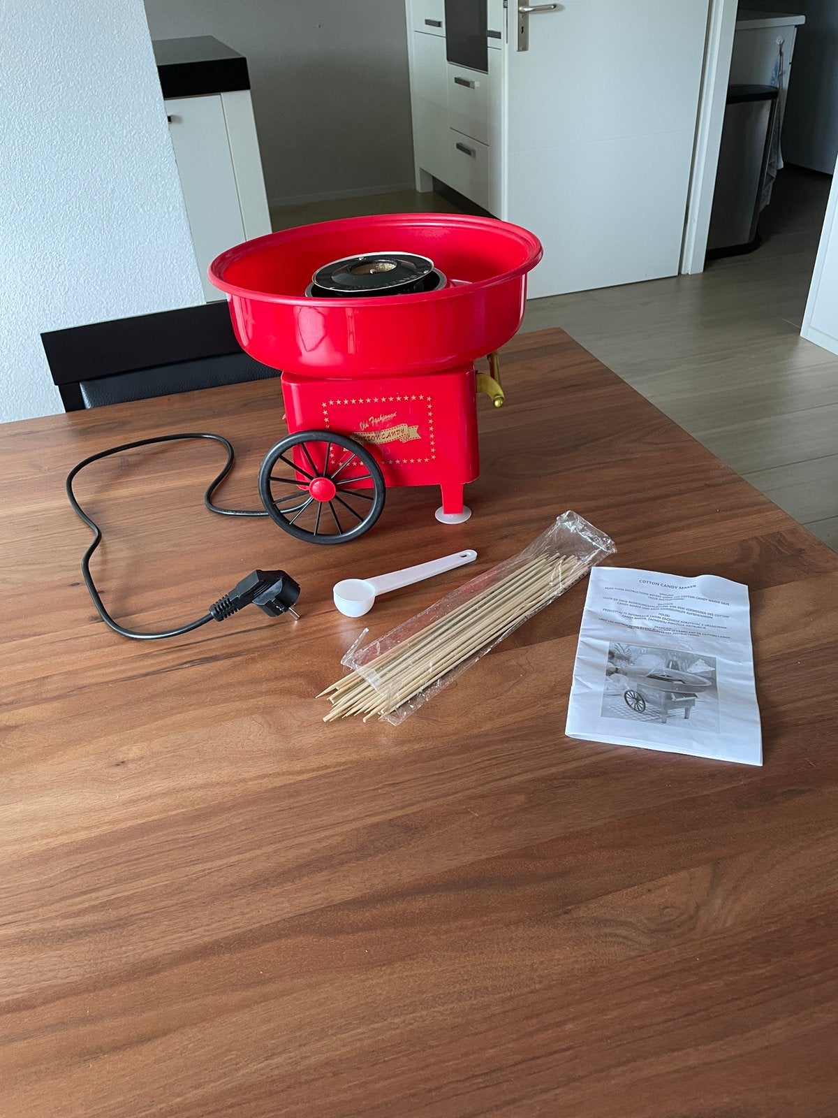Suikerspinmachine, Ophalen of Verzenden, Gebruikt, Elektrisch, Fondueset