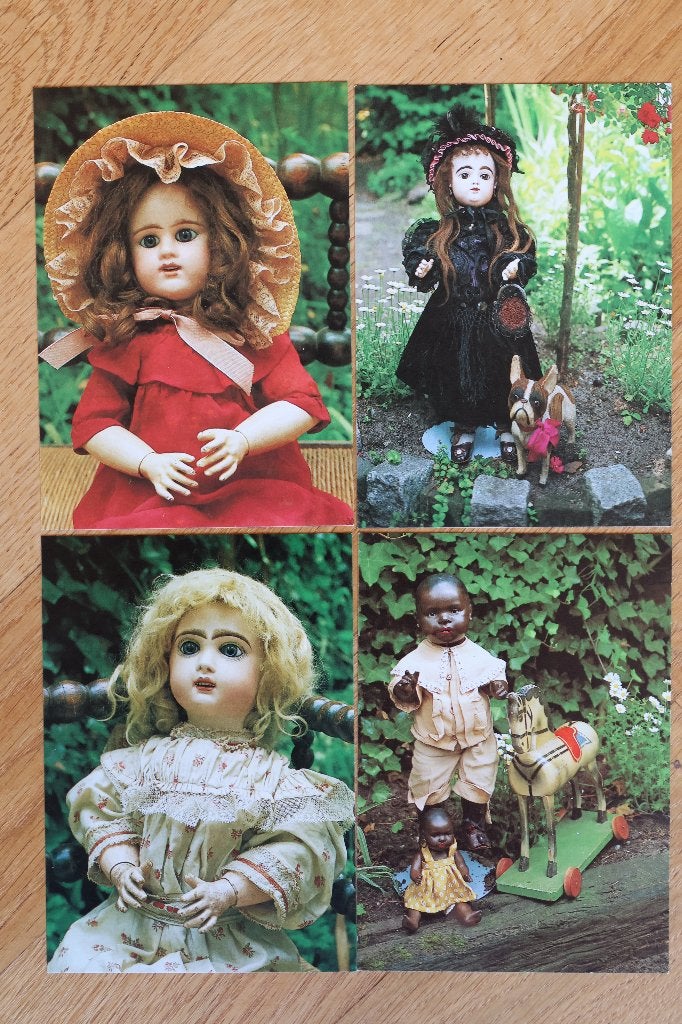 20 kaarten van antieke poppen., Verzamelen, Ophalen of Verzenden, Nieuw, Overige typen