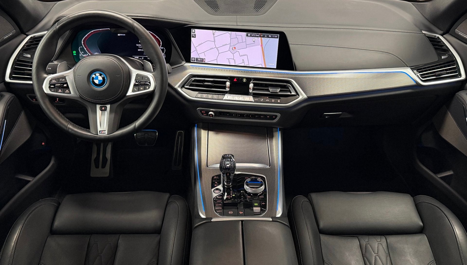 BMW X5 xDrive45e*M-Sport*Panodak*H&K*M-Seat*Luchtvering*Mass, Gebruikt, 394 pk, Zwart, Vierwielaandrijving