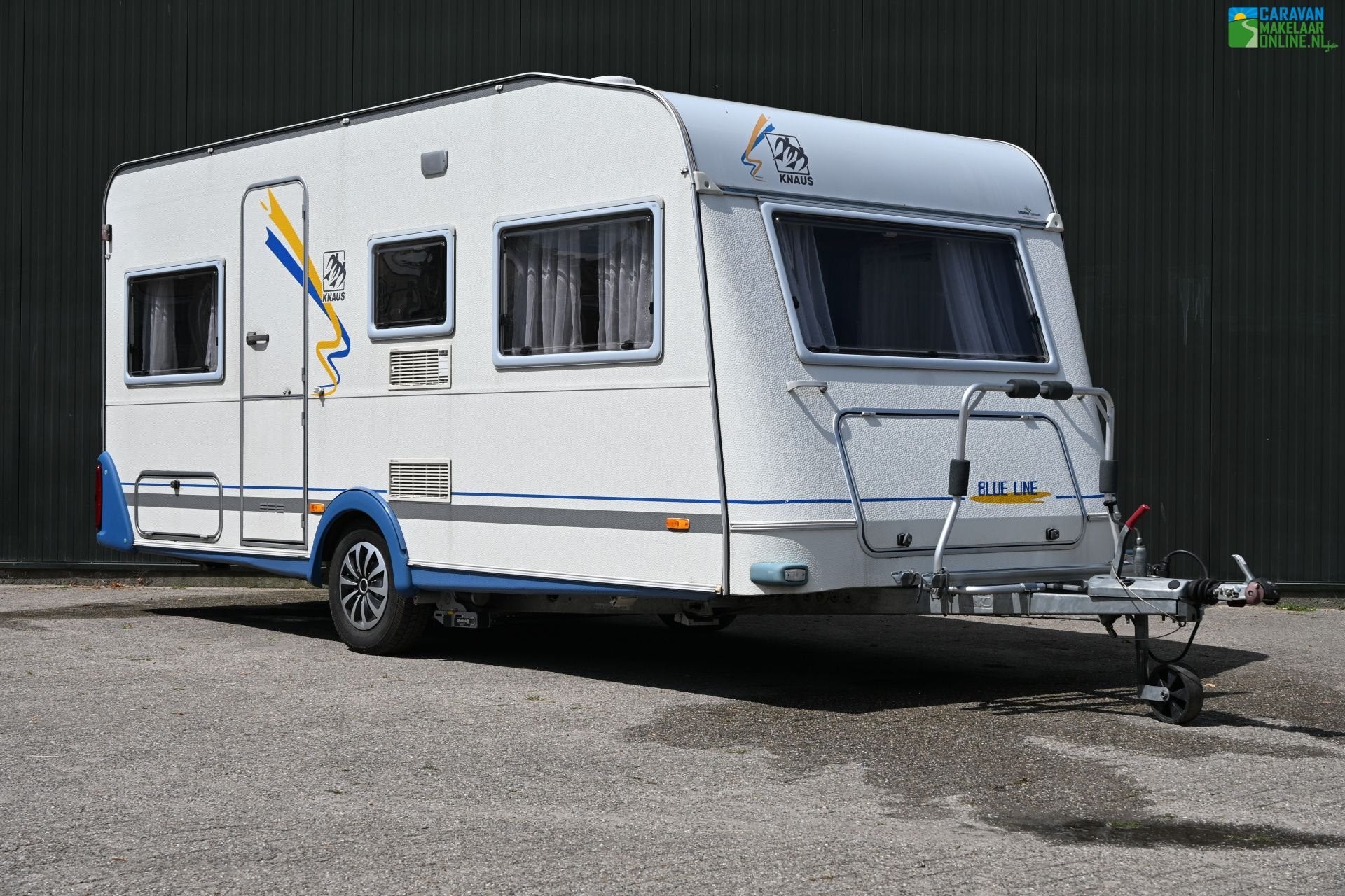 Knaus Blue Line 450 TF|Mover, Caravans en Kamperen, Ringverwarming, Rondzit, Bedrijf, 750 - 1000 kg