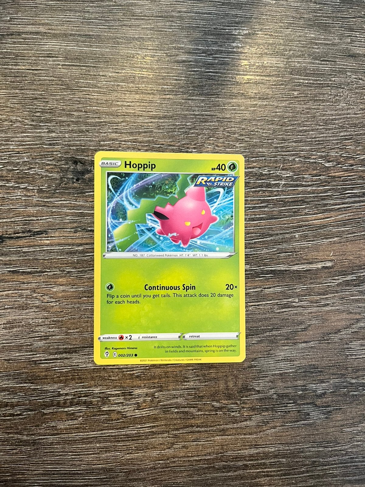 Hoppip EVS 002/203, Ophalen of Verzenden, Zo goed als nieuw
