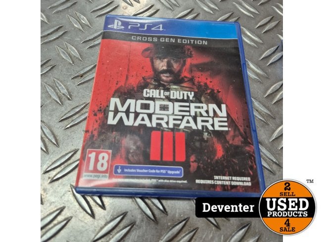 Call of Duty Modern Warfare III Voor de Playstation 4, Sony, Zo goed als nieuw, Support@sony.com, 1-7-1 Konan, Minato-ku
Tokyo 108-0075
Japan