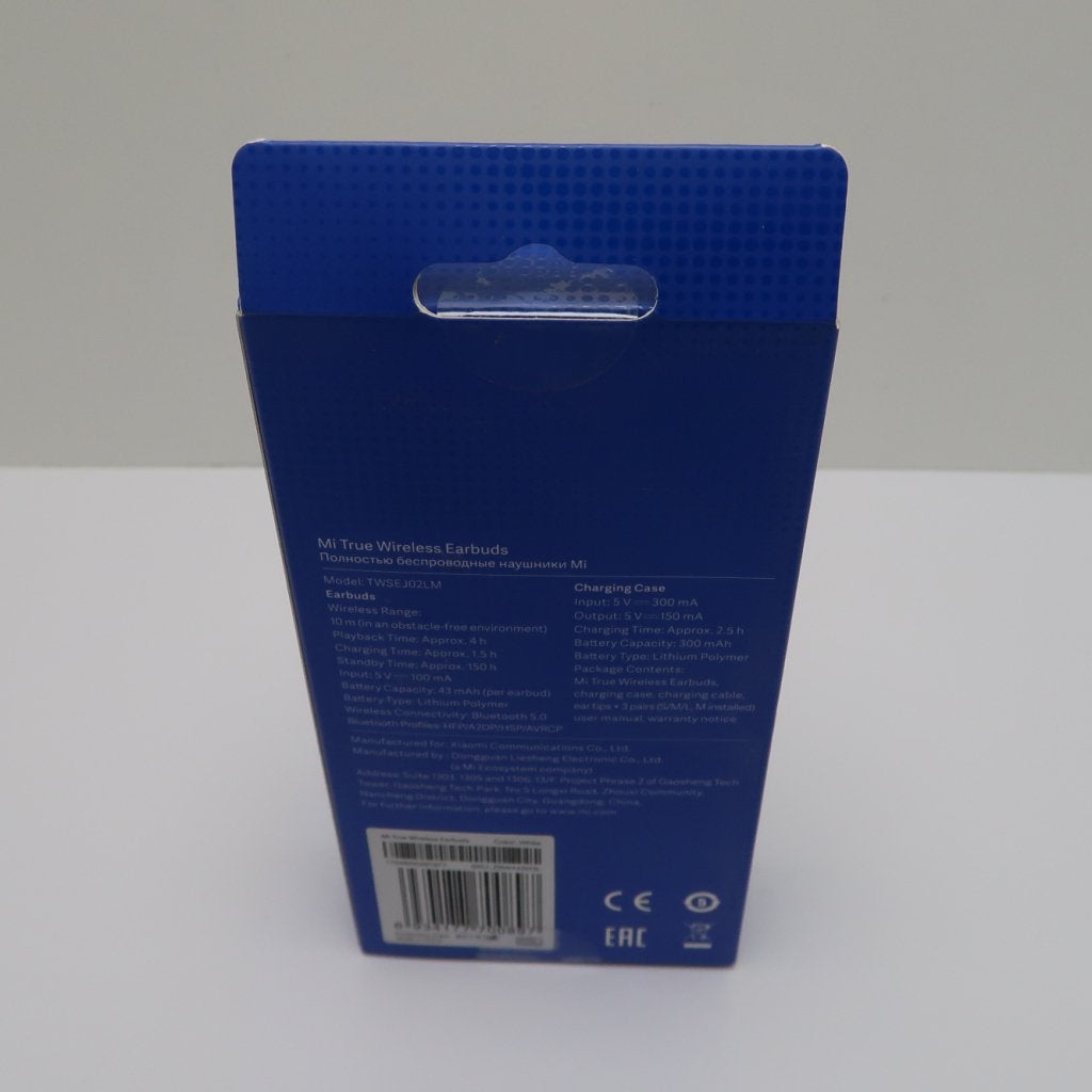 Xiaomi Mi True Wireless Earbuds White | Nieuw in Seal, Xiaomi, Nieuw, Support@xiaomi.com, Xiaomi Campus
No. 33, Xierqi Middle Road
Haidian District, Beijing
China