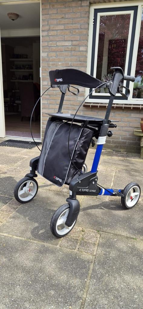 Rollator topro odyssé, Ophalen, Opvouwbaar, Zo goed als nieuw