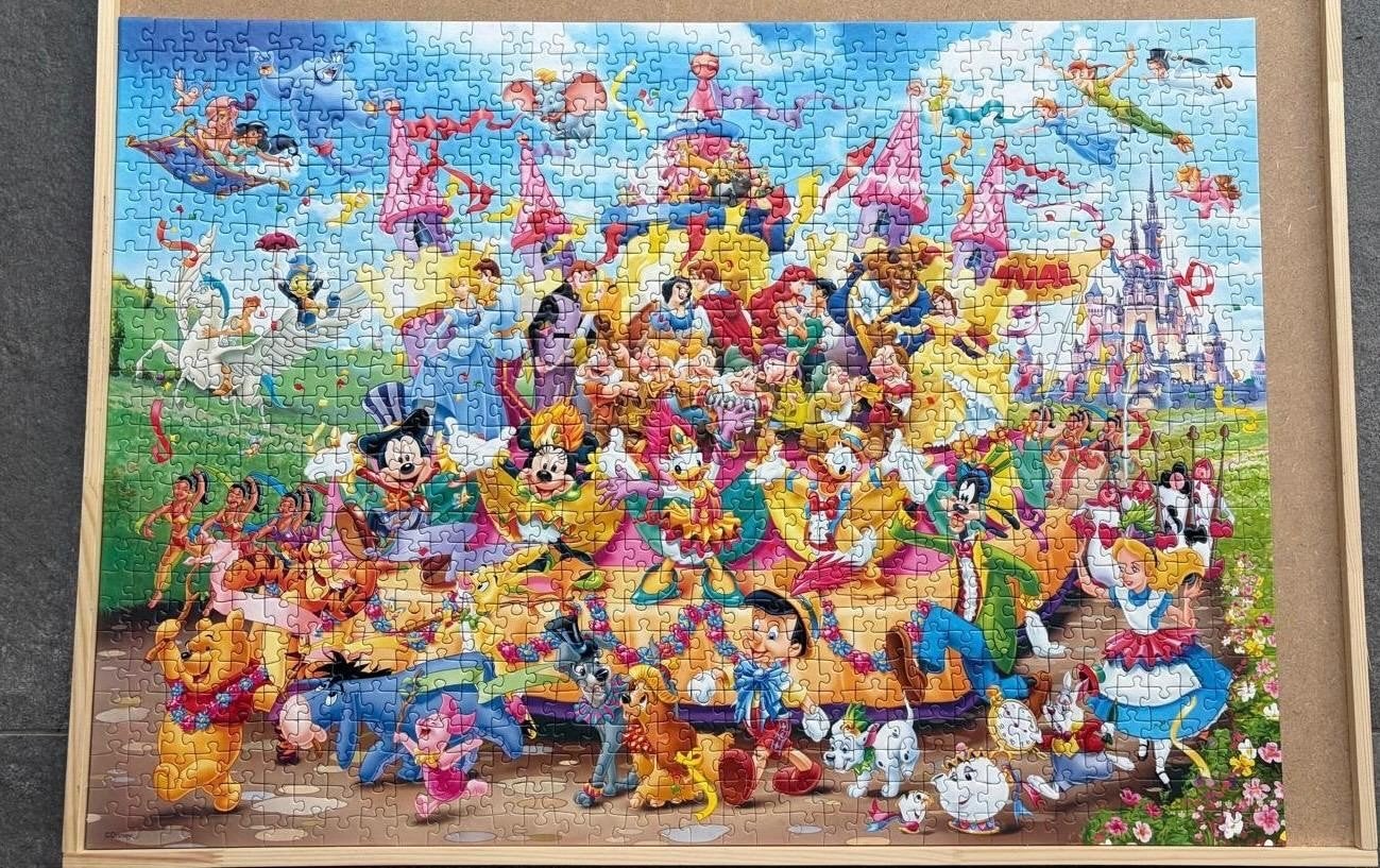 Puzzel Ravensburger 1000 stukjes Disney, Ophalen of Verzenden, 500 t/m 1500 stukjes, Zo goed als nieuw