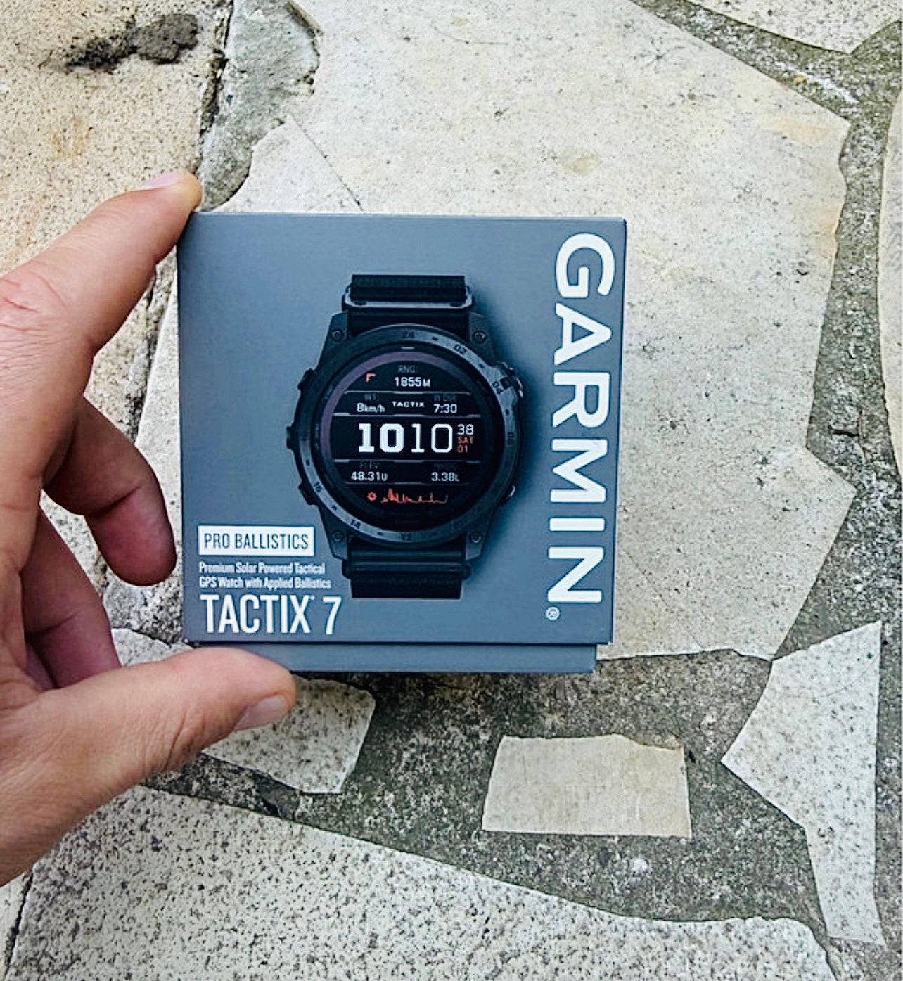 Garmin Tactix 7 Pro Solar Sapphire 51mm, Verzenden, Gebruikt