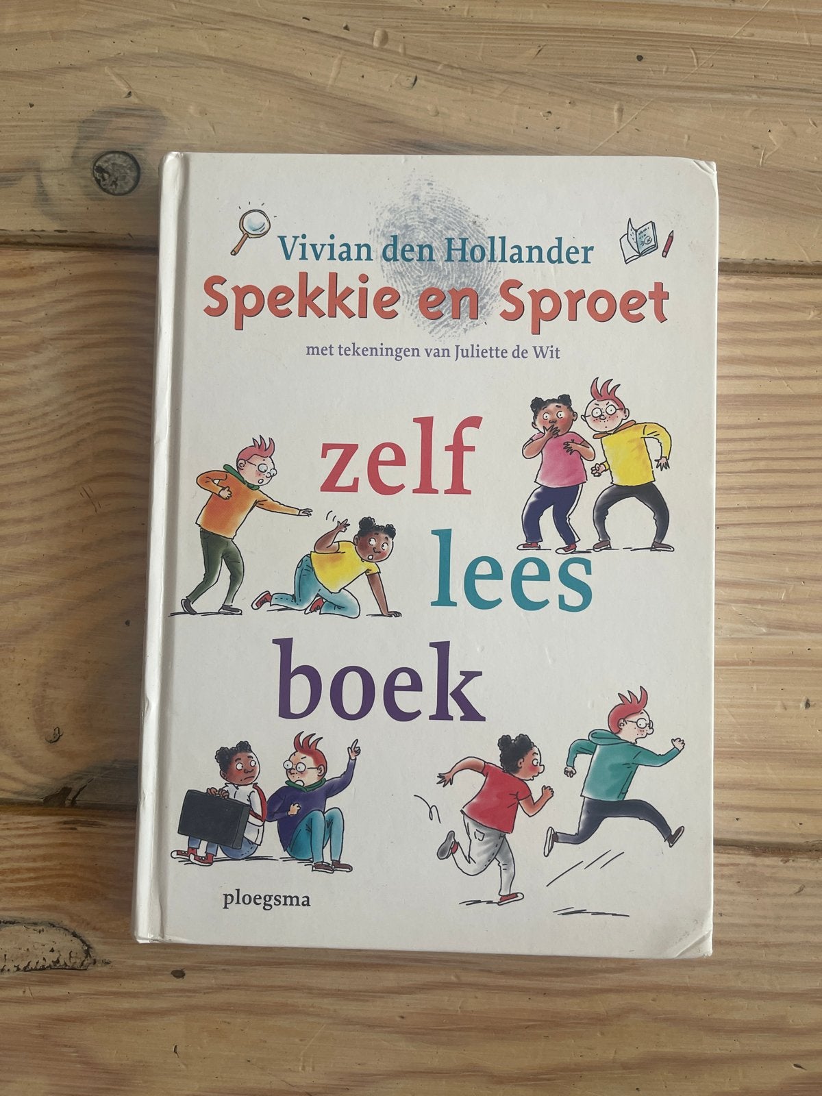 Spekkie en Sproet Zelf Lees Boek & Paniek op het ijs, Ophalen, Gelezen, Fictie algemeen