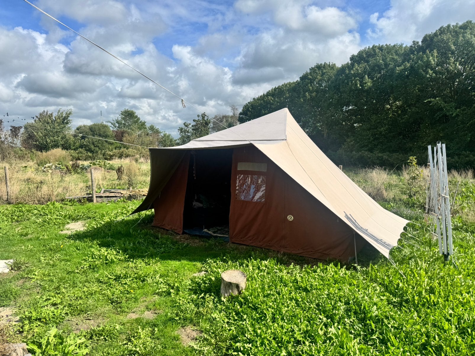 De Waard festivaltent/glamping yurt, Ophalen, Gebruikt, Tot en met 4