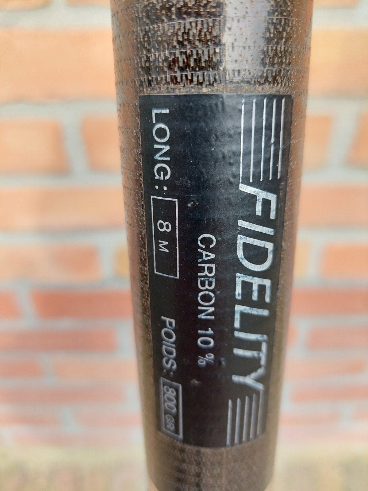 Fidelity Vaste Hengel 8M Carbon 10% - 800gr, Ophalen of Verzenden