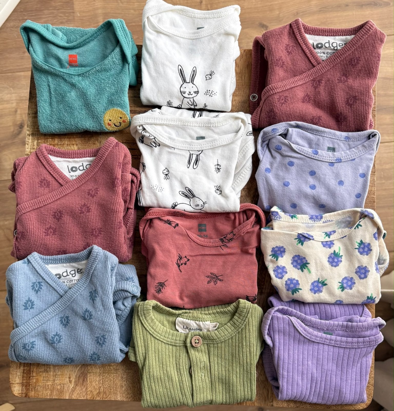 Set3: Rompers maat 50/56 (meisjes) - 11 stuks, Ophalen, Gebruikt, Meisje, Nacht- of Onderkleding