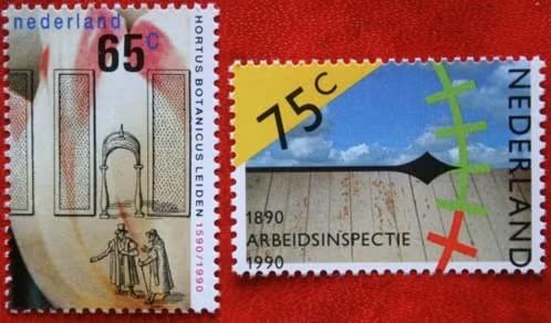 Nederland 1990 - nvph 1440-1444 - Gecombineerde uitgifte, Postzegels en Munten, Verzenden, Na 1940, Postfris