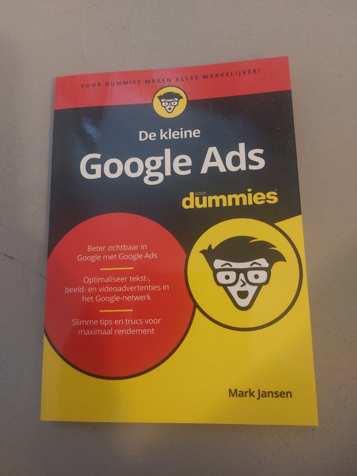 De kleine Google Ads voor Dummies -Leer effectief adverteren, Ophalen of Verzenden, Zo goed als nieuw, Gamma, Mark Jansen