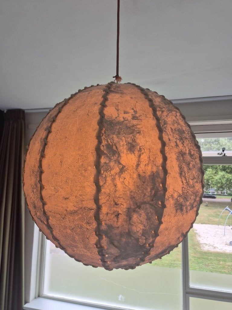 Vintage Cocoon hanglamp uit de jaren 60/70., Ophalen of Verzenden, Gebruikt