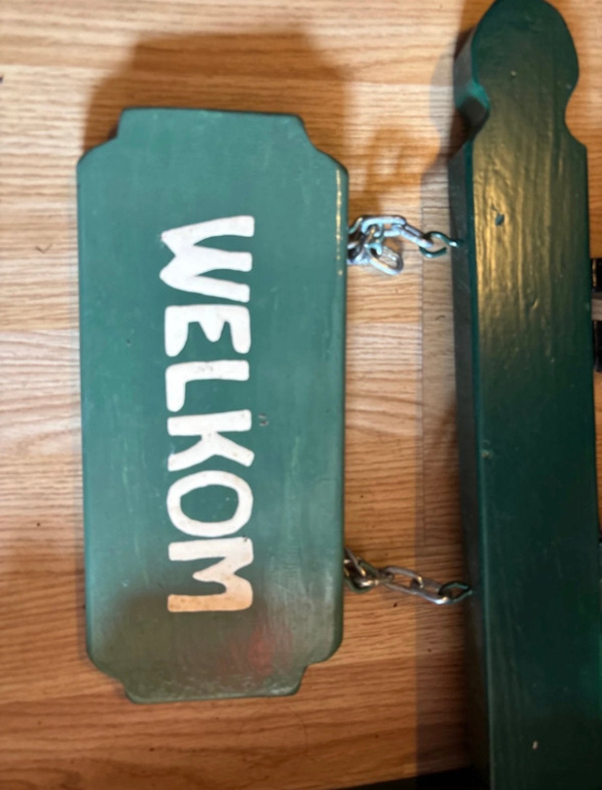 Welkomsbord met koe, Tuin en Terras, Ophalen of Verzenden, Zo goed als nieuw