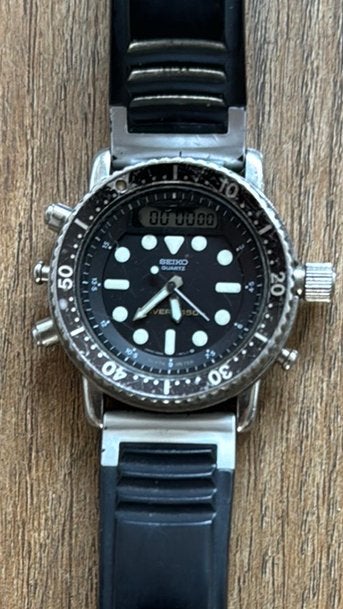 Vintage Seiko Diver’s 150m H558-5000, Ophalen of Verzenden, Gebruikt, Staal, Seiko
