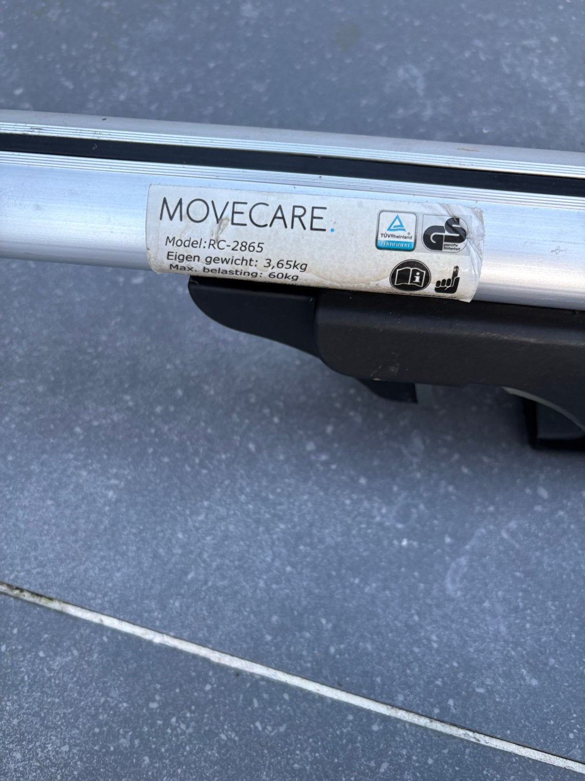 Movecare Dakdragers RC-2865 - Max. belasting 60kg, Ophalen of Verzenden, Gebruikt
