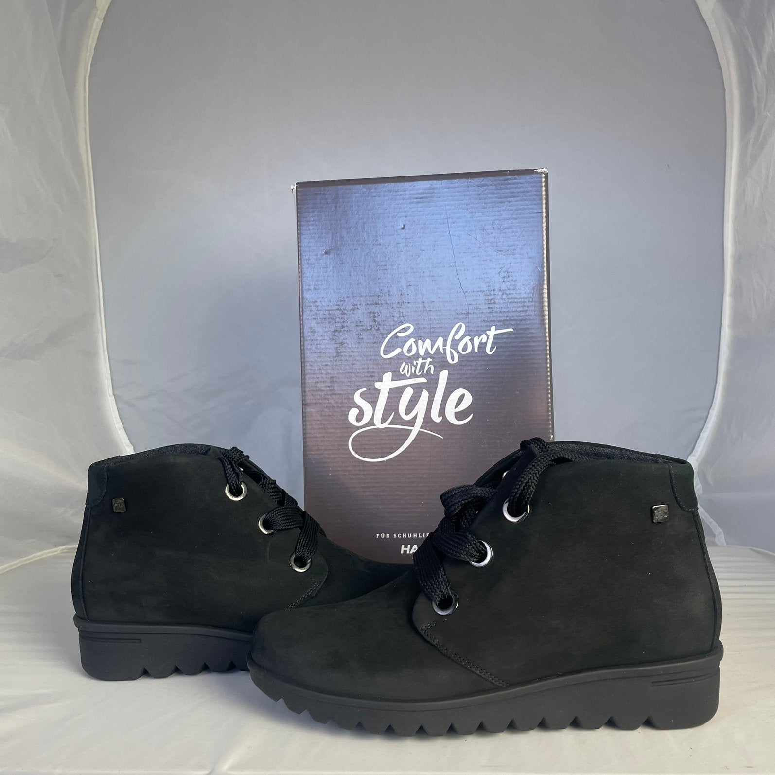 HARTJES comfort veter schoenen boots maat 37 NIEUW, Kleding | Dames, ., Zwart, Nieuw, Ophalen of Verzenden