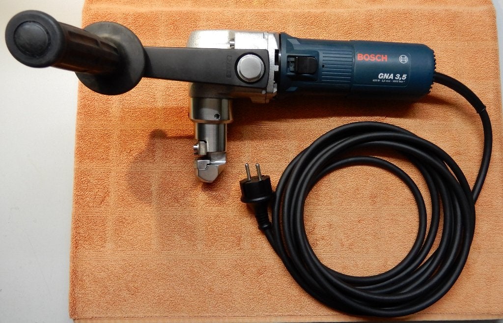 Bosch GNA-3.5 knabbelschaar., Ophalen of Verzenden, Zo goed als nieuw, Bosch