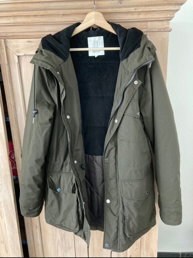 Nieuwe Elvine winterjas heren maat L, Ophalen, Nieuw, Maat 52/54 (L), Groen