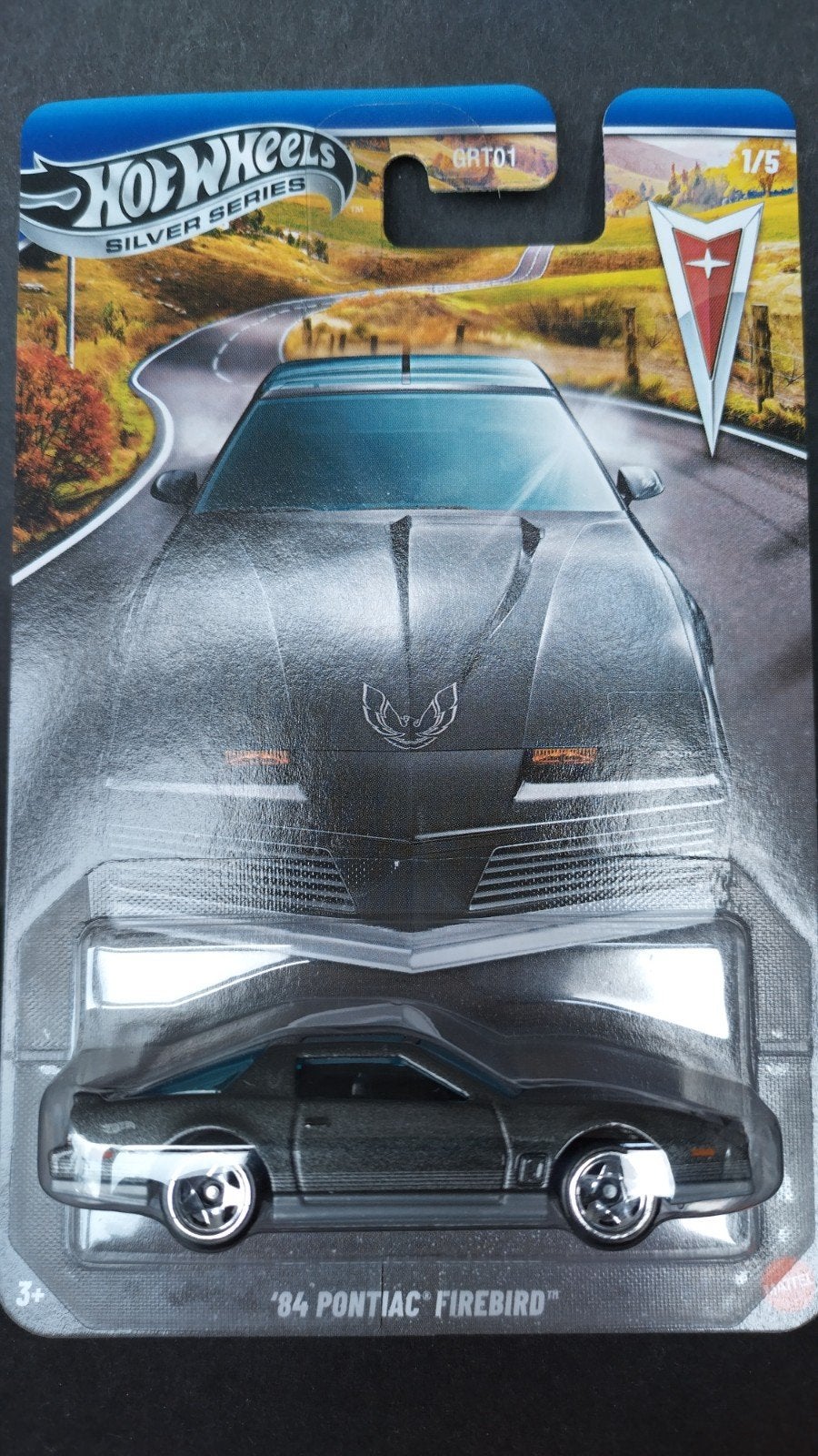 Pontiac Firebird 1984 1:64 Hotwheels Silver Series Pol, Auto, Verzenden, Nieuw, M