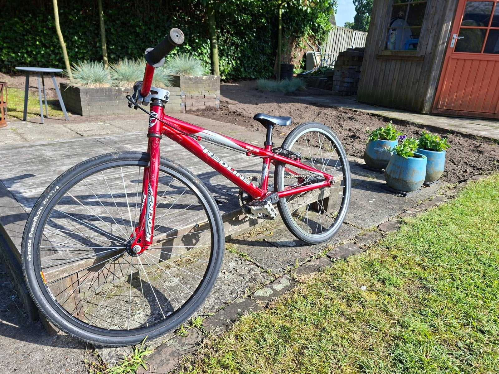 BMX Redline Proline Mini, Fietsen en Brommers, Fietsen | Crossfietsen en BMX, Ophalen, Velgrem, Redline, Aluminium