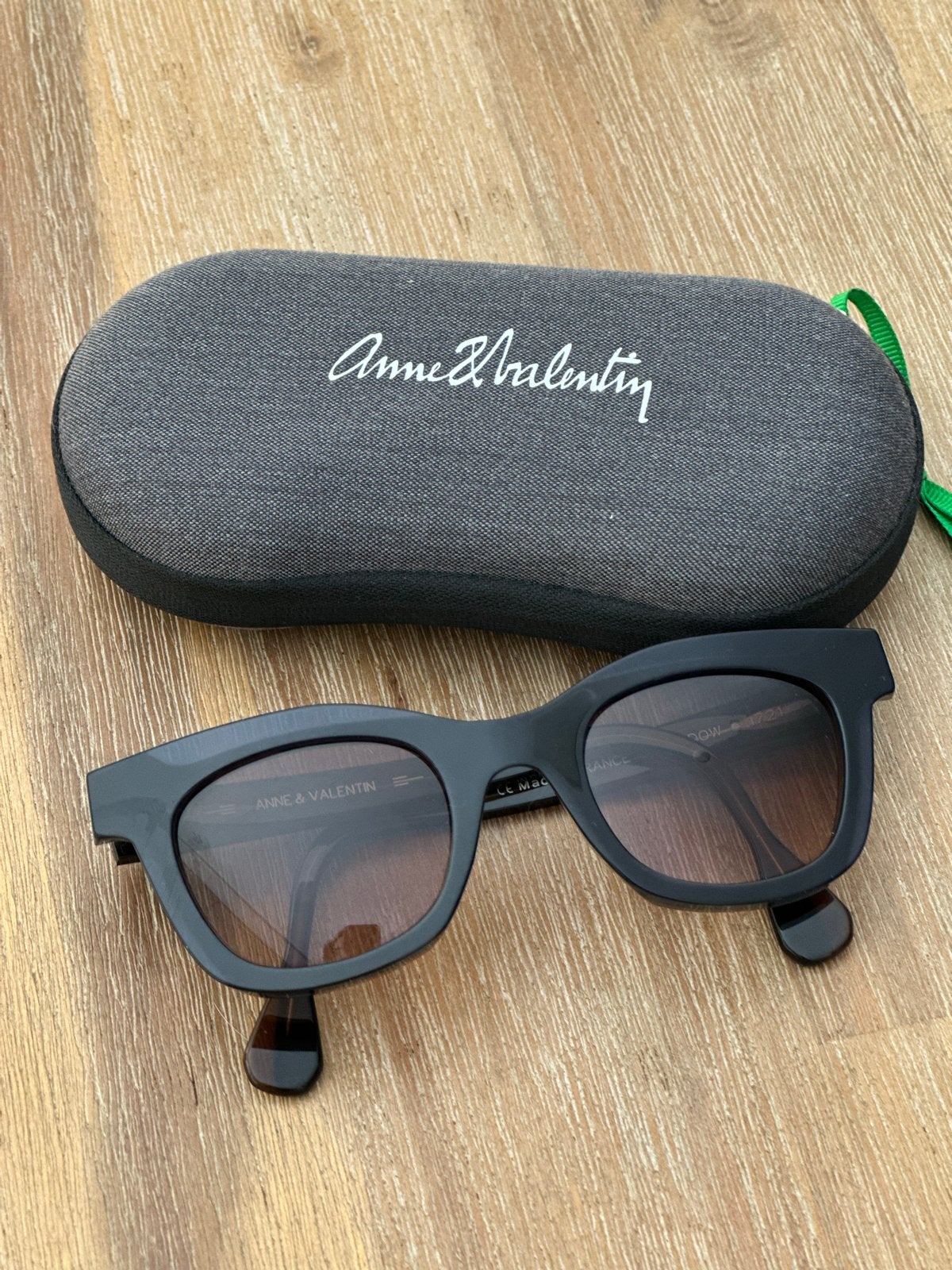 Anne & Valentin Shadow 1721 Zonnebril met donkerblauwe afw., Overige merken, Zonnebril, Overige kleuren, Nieuw