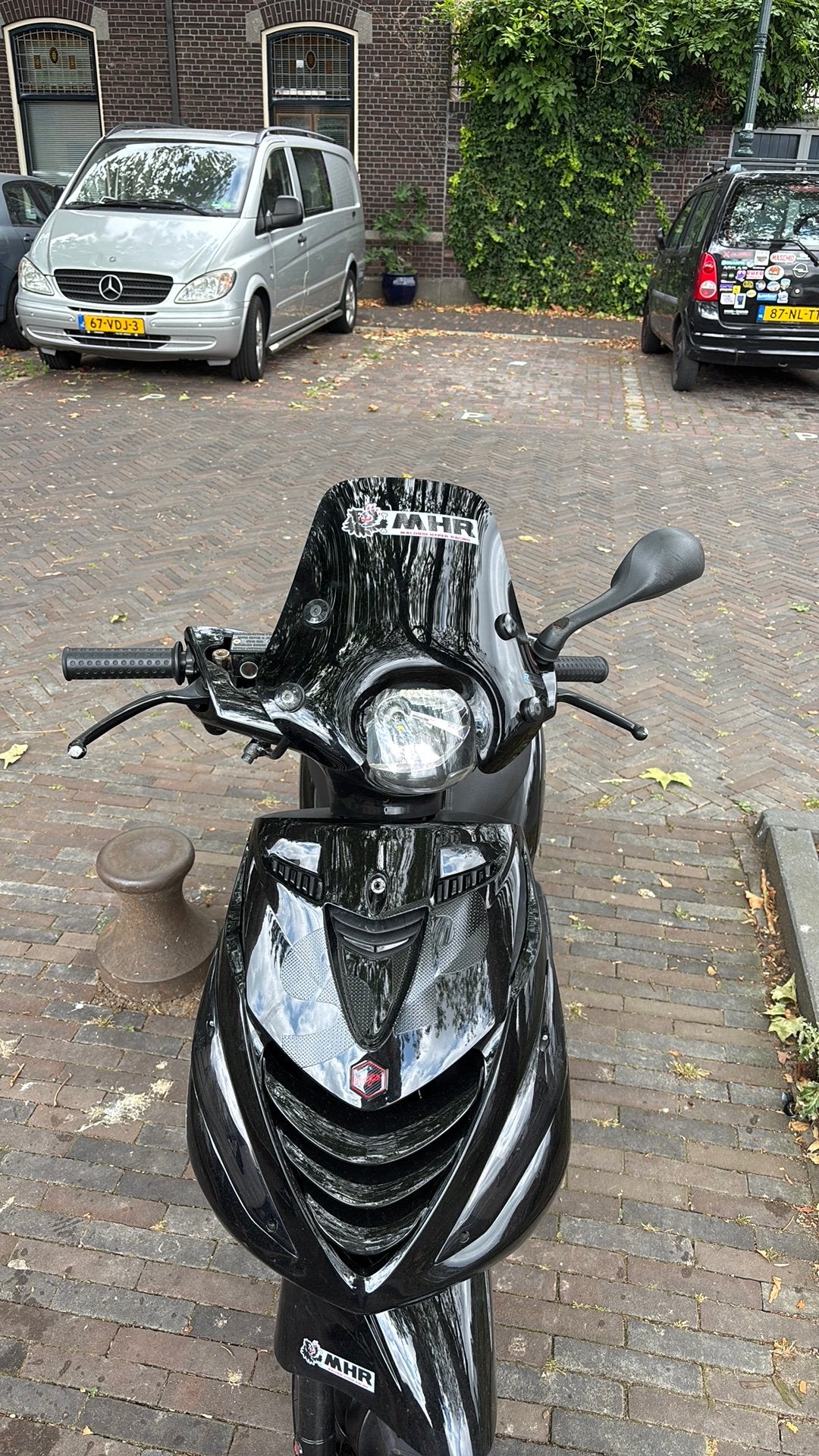 Piaggio zip 2018 op brom teruil!!!, Fietsen en Brommers, Scooters | Piaggio, Zo goed als nieuw, Zip, Benzine, Ophalen