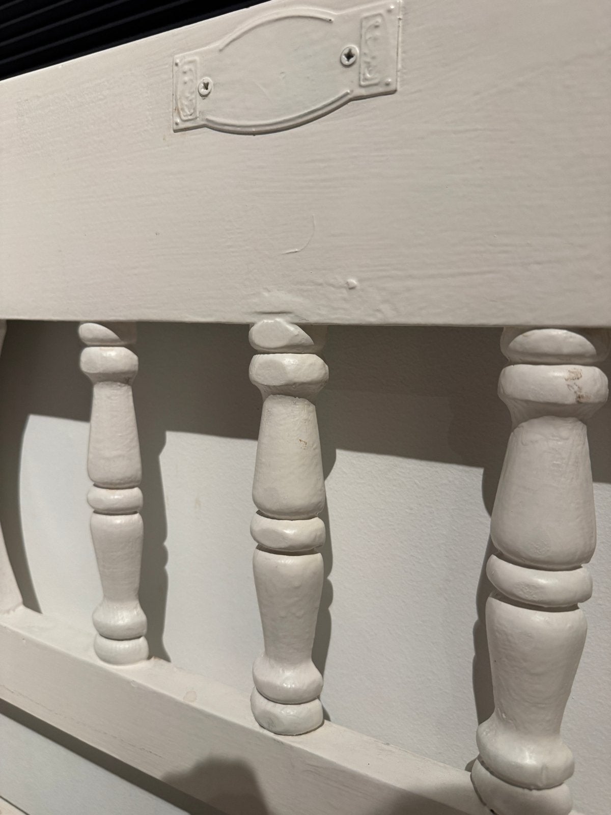 Houten klepbank met opbergruimte, Ophalen