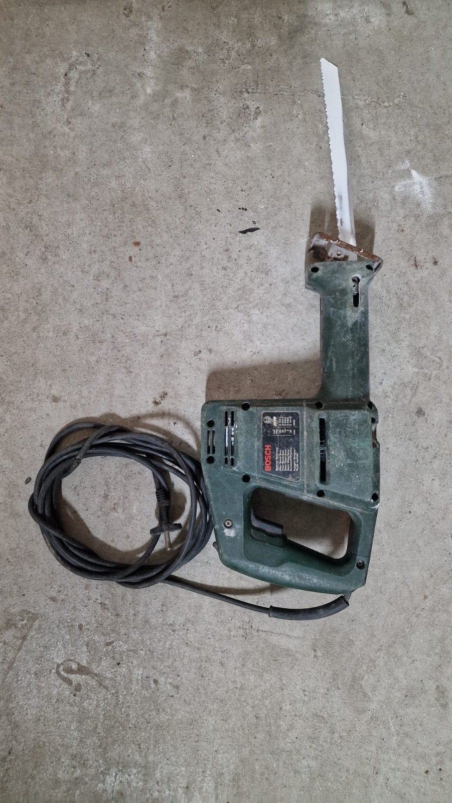 Gebruikte Bosch PFZ 550 Reciprozaag - Goede staat, Gebruikt, 70 mm of meer, 600 tot 1200 watt, Ophalen of Verzenden