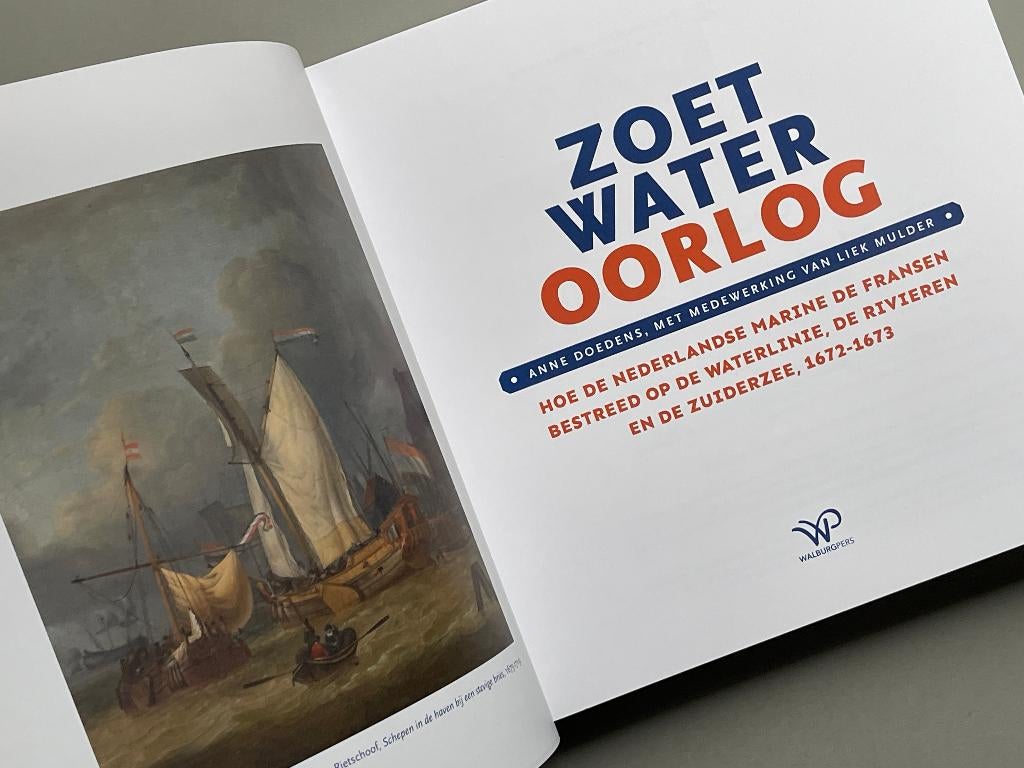 Marine - Zoetwateroorlog  Nieuw  2025, Ophalen of Verzenden, Marine, Nederland, Boek of Tijdschrift