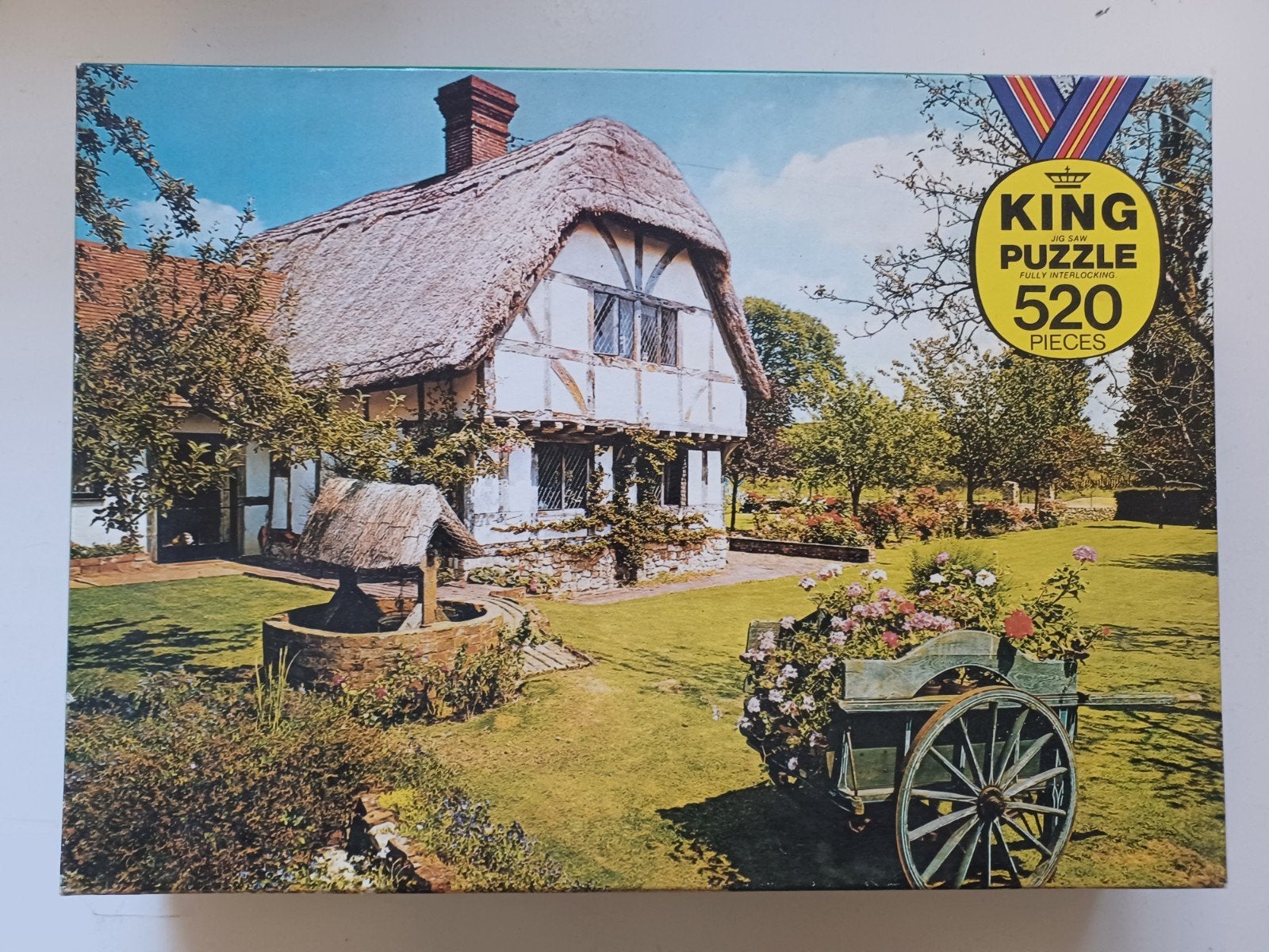 King puzzle - Cottage Garden 520st, Ophalen, Minder dan 500 stukjes, Zo goed als nieuw
