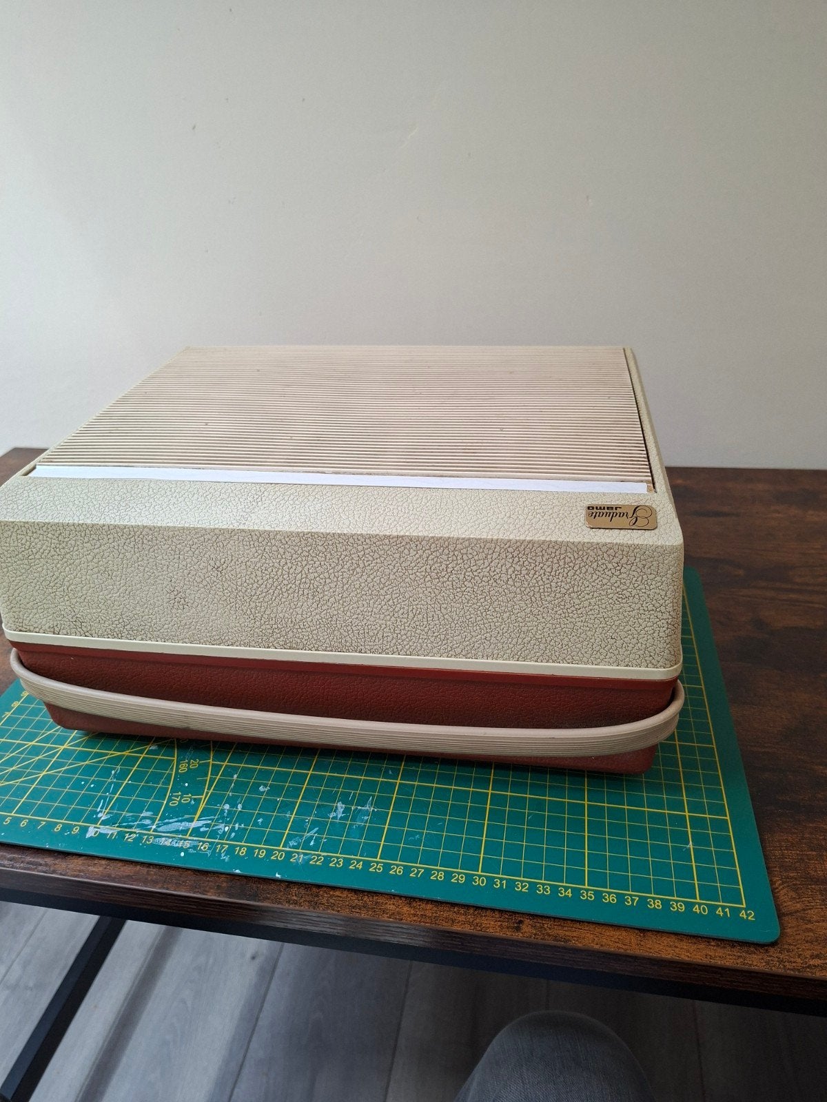 Vintage Platenspeler - Draagbaar en Klassiek Design, Ophalen, Gebruikt, Platenspeler, Overige merken