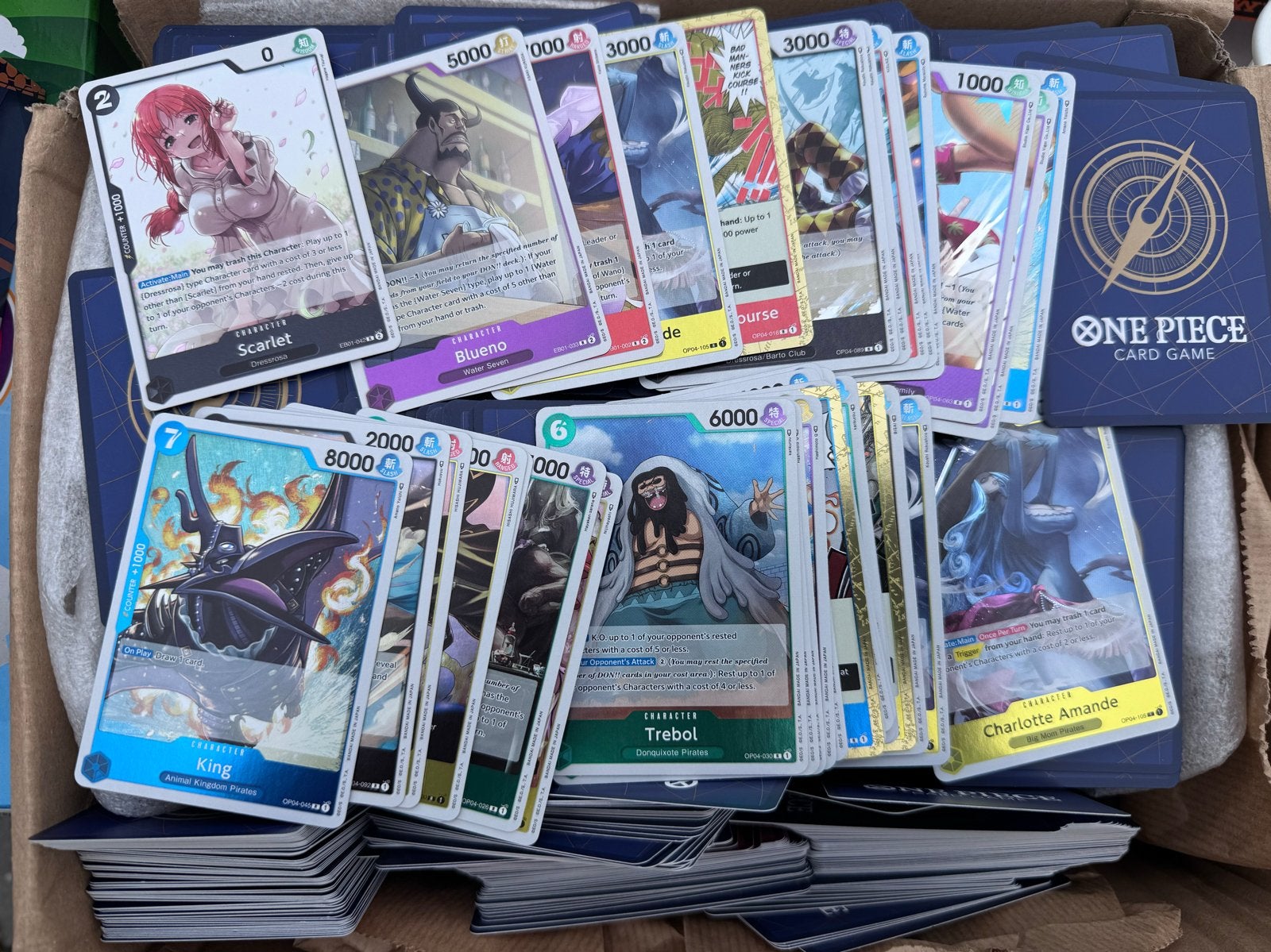 1000 One Piece Kaarten - Zeer Goede Staat, Ophalen of Verzenden, Zo goed als nieuw, Meerdere kaarten
