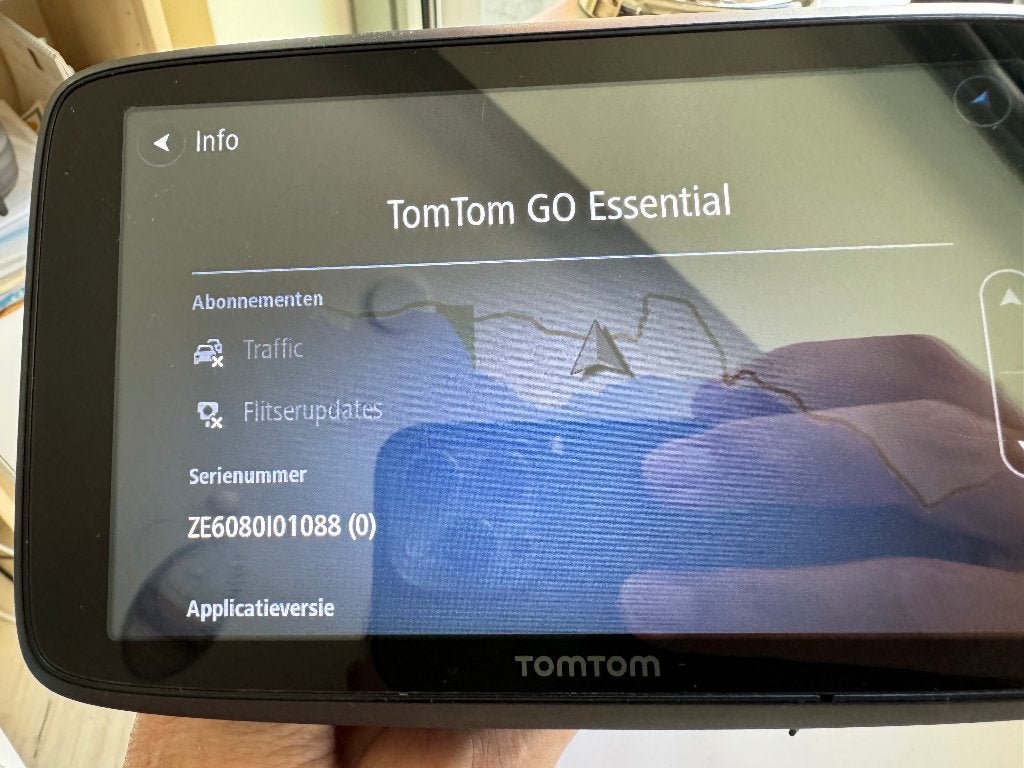 TomTom GO Essential Navigatie incl. Canada  & Alaska kaarten, Ophalen, Gebruikt