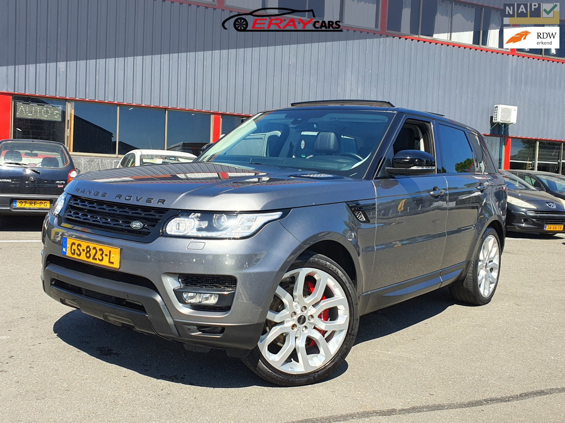 Land Rover Range Rover Sport 3.0 SDV6 HSE Dynamic / NAP / NW, Auto's, Bi-Xenon koplampen, Gebruikt, Zwart, 2993 cc
