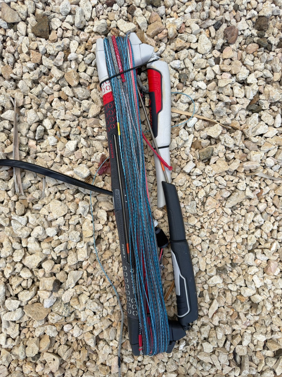Duotone Rebel SLS 10m & 12m + Click Bar 2024, Watersport en Boten, Geen board, Ophalen, Zo goed als nieuw, 10 m²