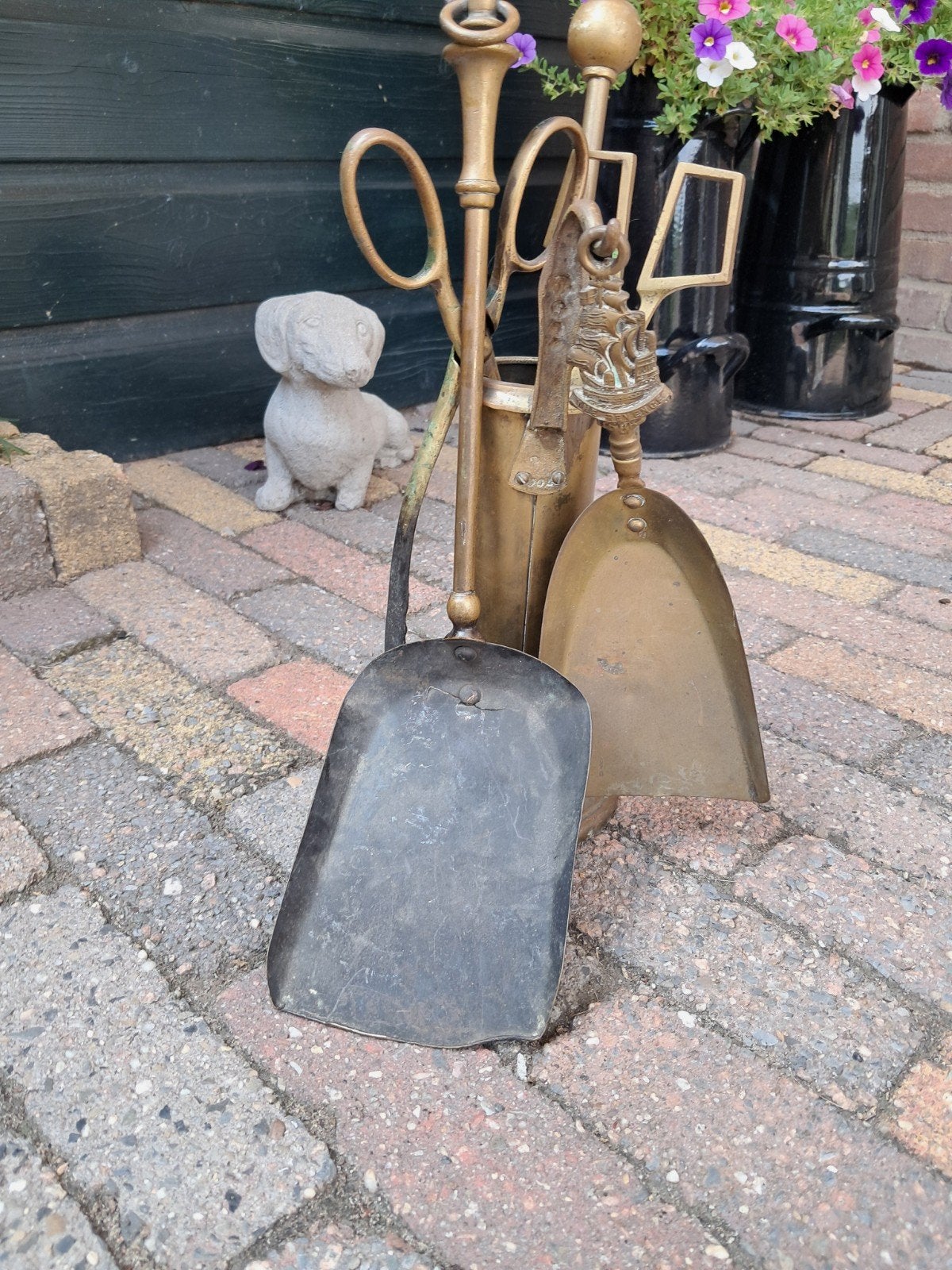 Haardstel. Koper. Oud., Ophalen